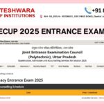 UP JEECUP 2025 Application Form : Date : Exam form